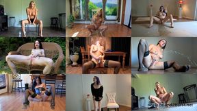 Pee & Masturbation (MP4 1080p) - 7 girls - 67 minutes