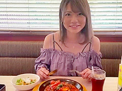 She gives him a handjob, a blowjob, and cunnilingus from behind in a cowgirl position.