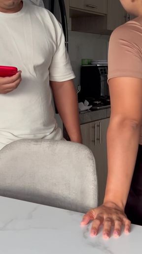 STEPSISTER WANTS SEX IN THE KITCHEN   Clip 1