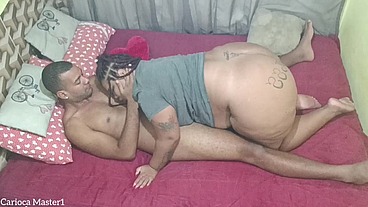 Gozando dentro da safada com medo de engravidar