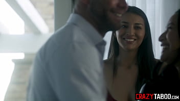 Big-titted MILF Bella Rolland and petite Asian star Avery Black in a wild hardcore threesome