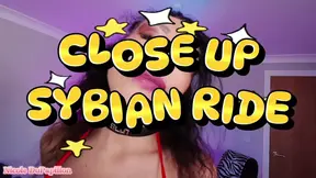 Clise gets her juicy Sybian ride