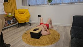 Eclipse practices riding seat - breath play