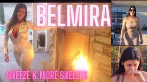 GORGEOUS LADIES OF SNEEZE INTRODUCING BELMIRA WITH SEXY BRAZILIAN SNEEZES! MP4 VERSION