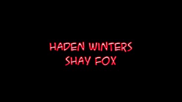 Shay Fox Threesome Blowjob with Hayden Winters