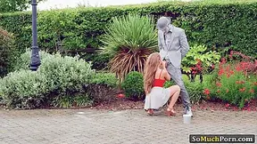 Seductive Big Tits Babe Pounded At The - Alessandra Jane