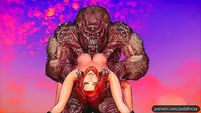 Welcome to Borderlands - cum-inflation story and sex with monsters