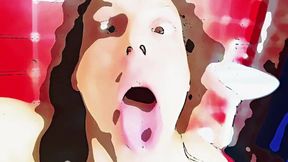 Horny Fuckslut Dildohooting