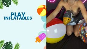 new inflatable playing