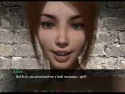 Aknightstale-Readhead Girl Handjob