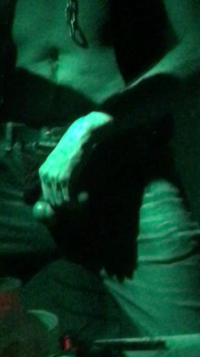 Young Jock Guy Masterbates in Club