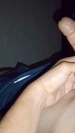 Femboy Records Himself Naked in His Bed at Night