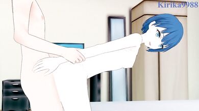 Haruka Kiritani and I have intense sex in the bedroom. - Project SEKAI Hentai