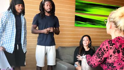 Brianna Love is fucked in all holes by two black stallions