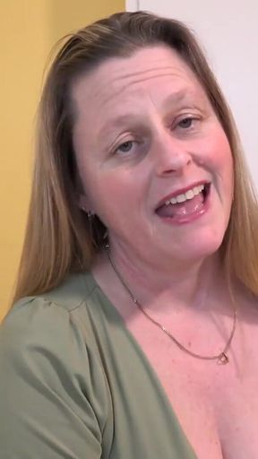 Iconic moment from &quot;AuntJudysXXX - Your Busty MILF Landlady Marie Catches You With Her Panties (POV)&quot;
