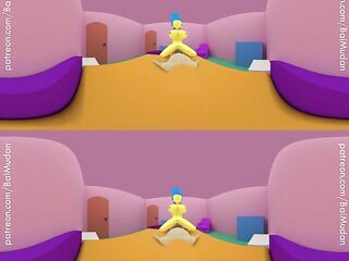 Simpsons Porn - Marge Rides YOU in VR