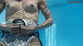 Zazie Skymm - Beautiful Blonde Swims Nude