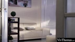 ”Blue Angel sucks Alya’s perky breasts until her nipples are hard as diamonds”