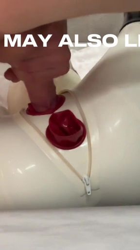 Epic moment from &quot;Creamy PussyFuck in Latex Catsuit - your Stepsister Natallien&quot;