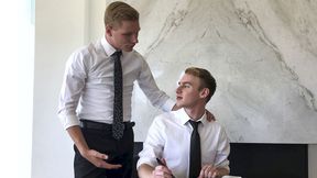 Bible Study Turns Hot ~ Raw Anal With Eric Charming & Lukas Stone - Missionary Boys