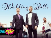 TWINKPOP - Alex Mecum And Malik Delgaty Spit Roast Benjamin Blue And Give Him A Double Facial