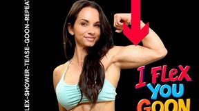 Flex Shower Tease Goon Repeat 4K