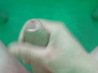 POV solo lustful dude masturbation