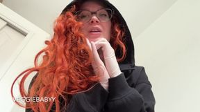 Gloved Psychopath Serial Executrix Has You in Her Grasp POV