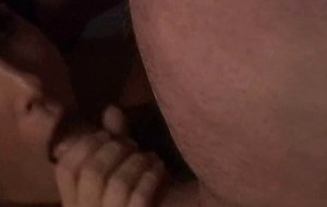 Old man fucked by his honey christmas present