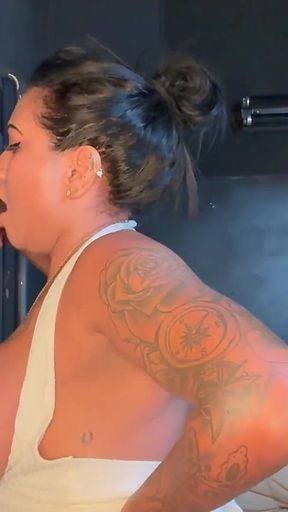 Maya Lynn Devours Cock at Gloryhole