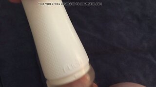 Cum 3 times banging my new fleshlight