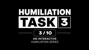 Humiliation Task - 3/10