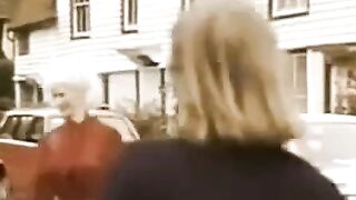 Vintage German Blonde Fucks Black Guy In Interracial Porn