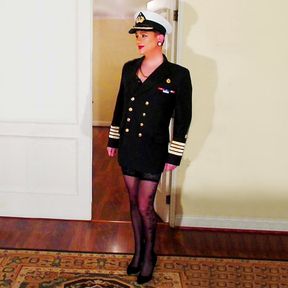 Crossdresser chilean Navy Captain Hector Gomez