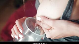 beauty Cougar Lets Curious Step son Drink Her Breast Milk
