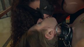 Educating submissive slut Leila