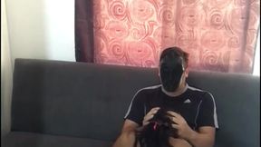 Hot Colombian Babe rides boyfriend's cock in amateur video