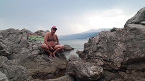 gianniginestra wanking naked in preluck, croatia