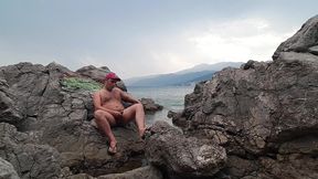 gianniginestra wanking naked in preluck, croatia