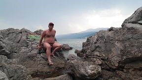 gianniginestra wanking naked in preluck, croatia