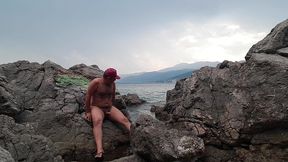 gianniginestra wanking naked in preluck, croatia