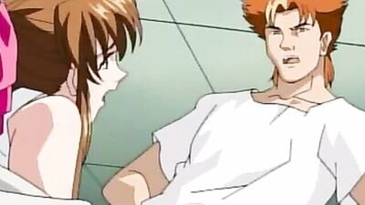 Big-titted cartoon babe gets tied up, gagged, and pounded with cocks in every hole