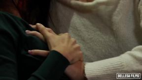 BellesaFilms - Avi grinding her wet pussy with her professor Shyla