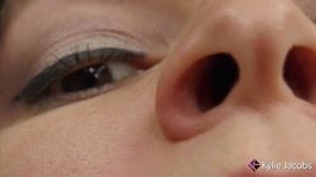 Nose Sniff and Flare Nostrils - Kylie Jacobsx - WMV 1080p HD
