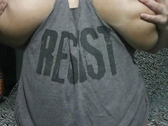 Big boobs milf masturbating