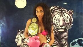 EBONY REDBONE VS MAN IN MIXED MATCH AND BLOWJOB