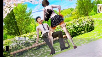 Teacher and the two waifu academy brats pure lewds