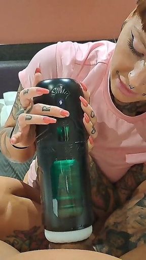 My First Time Trying Wank Machine