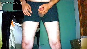 Ez Sosa cumming slowly