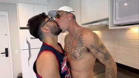 MARCOS GOIANO - FUCKED BY THE HAIRY TATTOOED GUY - GAY SEX WITH A TATTOOED CAFUÇU - I GOT